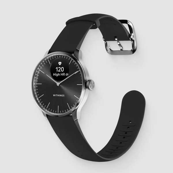 Withings Scanwatch Light 37mm -hybridiälykello, musta
