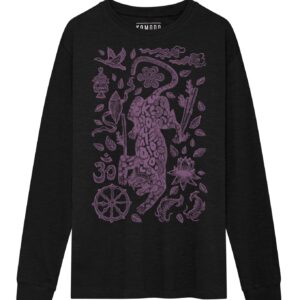 Nepali Leopard Men's Tee Black