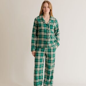 Jim Jam Organic Cotton Pyjama Set Green