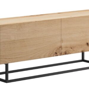 Jalo tv-taso 120x37 cm tammi/musta