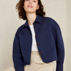 Quinn Blouse Navy