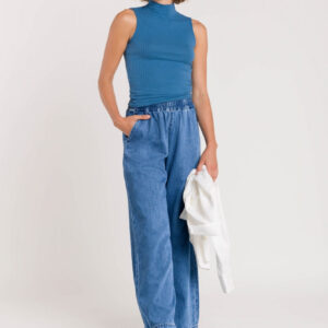 Noriko Quennell Denim Housut Sininen