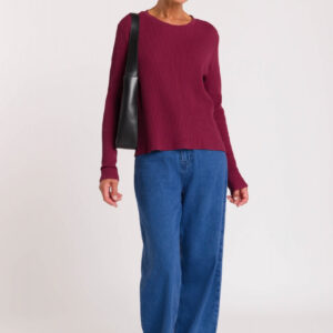 Leila Cropped Farkut Tumma Denim