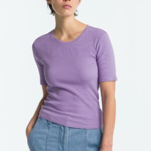 Rina T-Shirt Violet Tulip