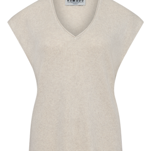 Polly Cotton Top Ivory White