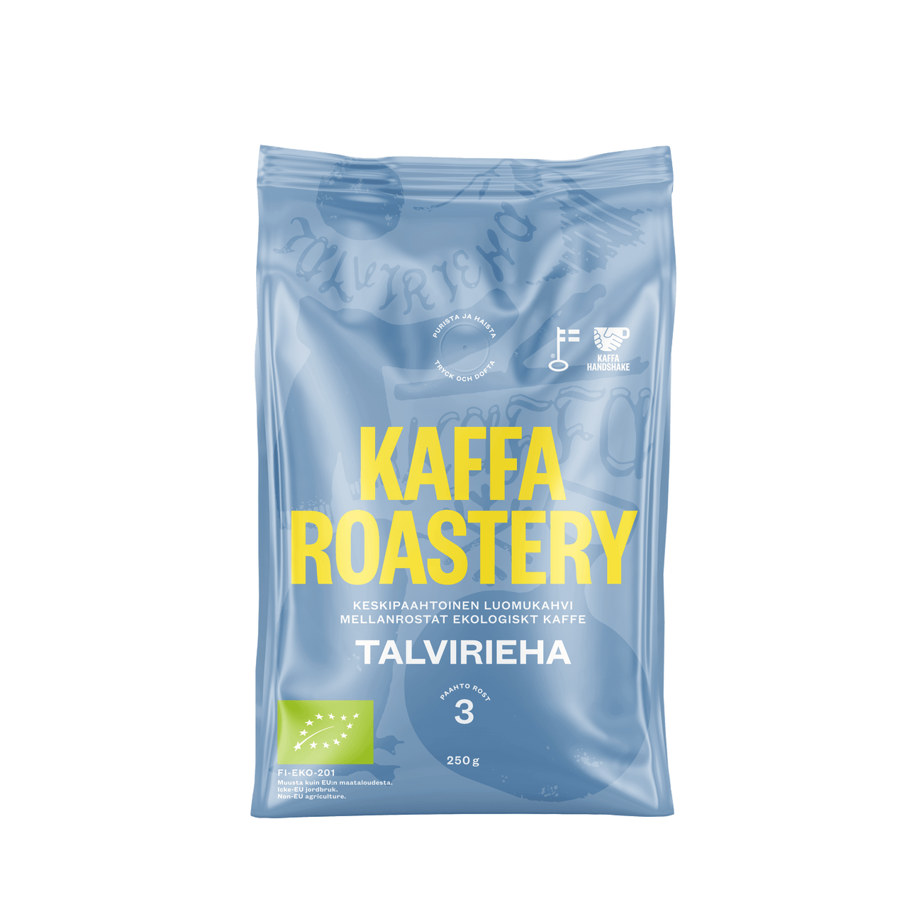 Kaffa Roastery Talvirieha kahvi 250g suodatinjauhatus