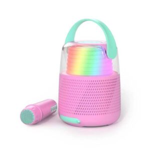 MOB KS-80 Speaker Karaoke Kit, Pinkki