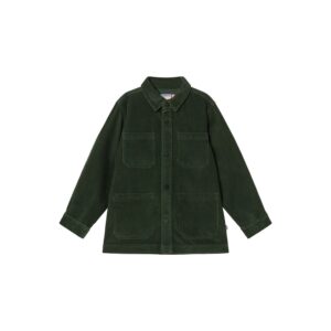 Kids' Kiwi Overshirt Green Corduroy