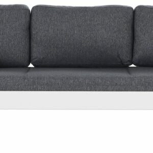 Notte vuodesohva ilman käsinojia 200 cm valkoinen/harmaa