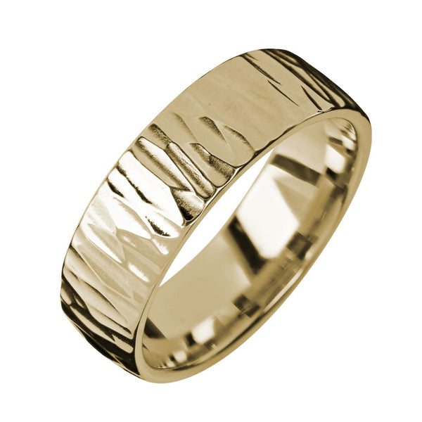 Kohinoor Duetto Gold, Wood kihlasormus, 7 mm, keltakulta 003-814
