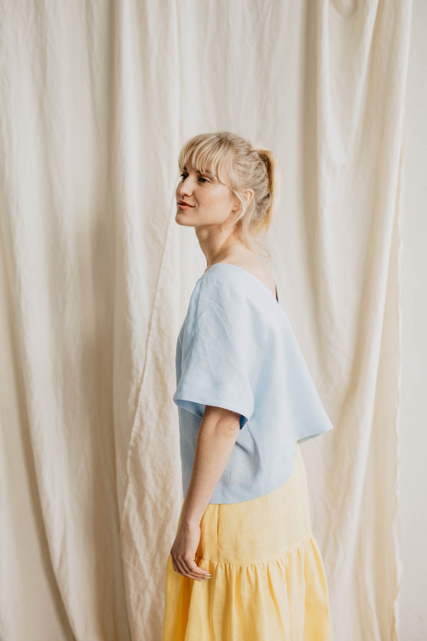 Vytė Linen Top