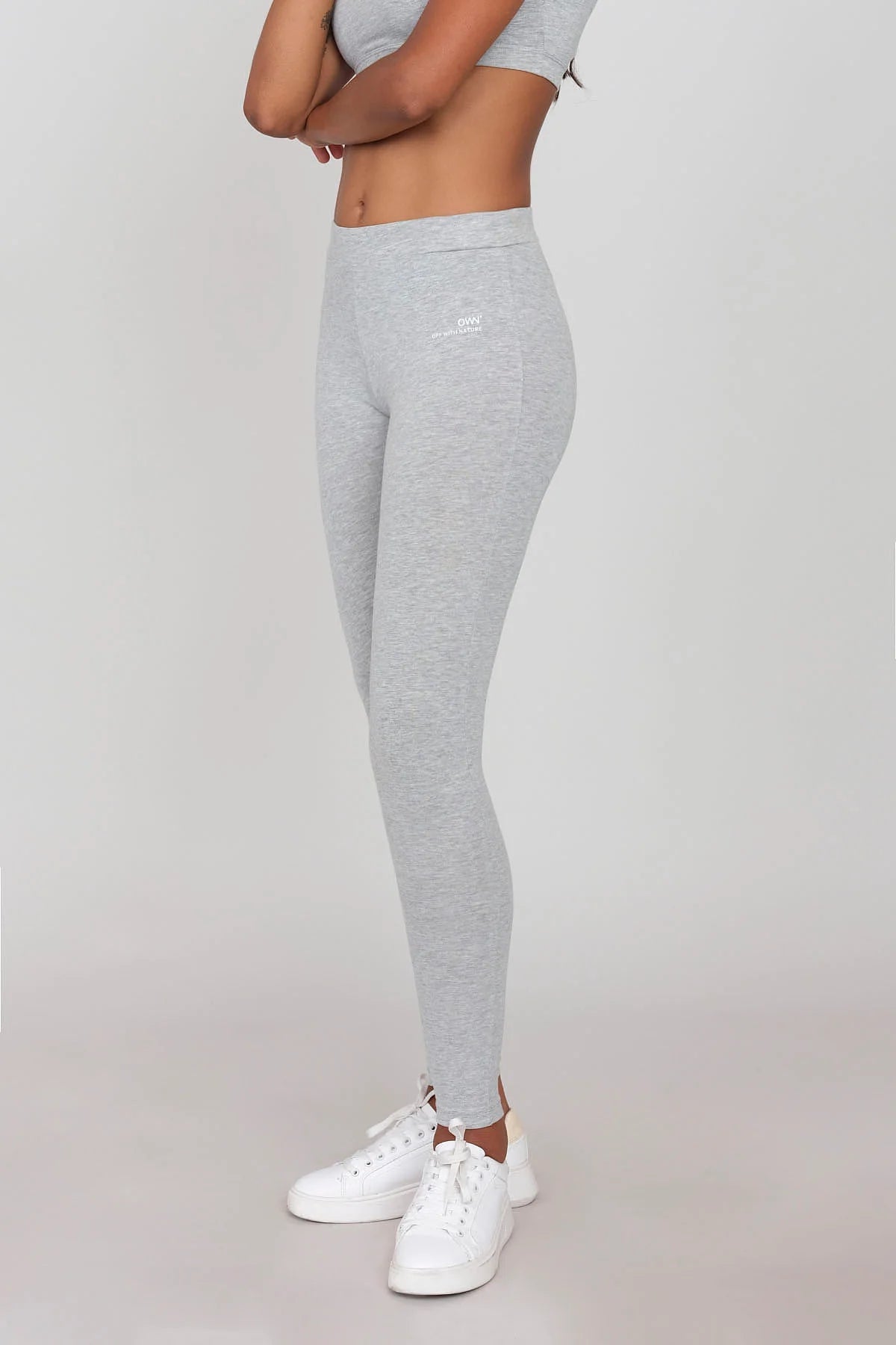 Naisten Leggingsit Harmaa
