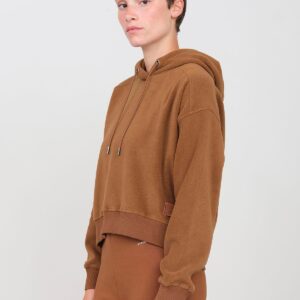 Women's Hooded Fleece Peanut