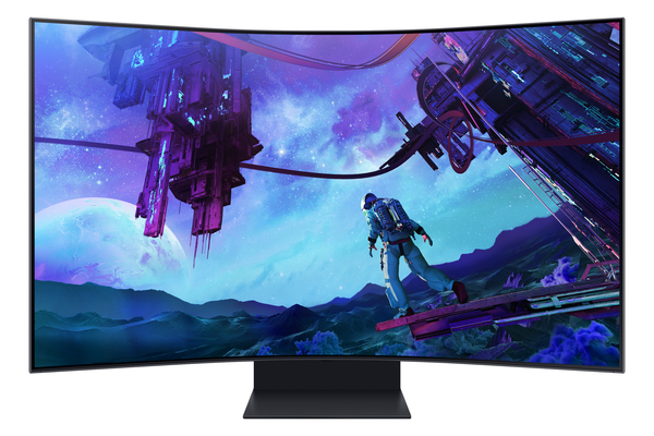 Samsung 55" Odyssey Ark G2 S55CG970 4K UHD, VA -kaareva pelinäyttö