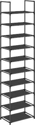 Kenkäteline 10 tasoa DIY Kenkäsäilytys 45 x 28 x 173 cm