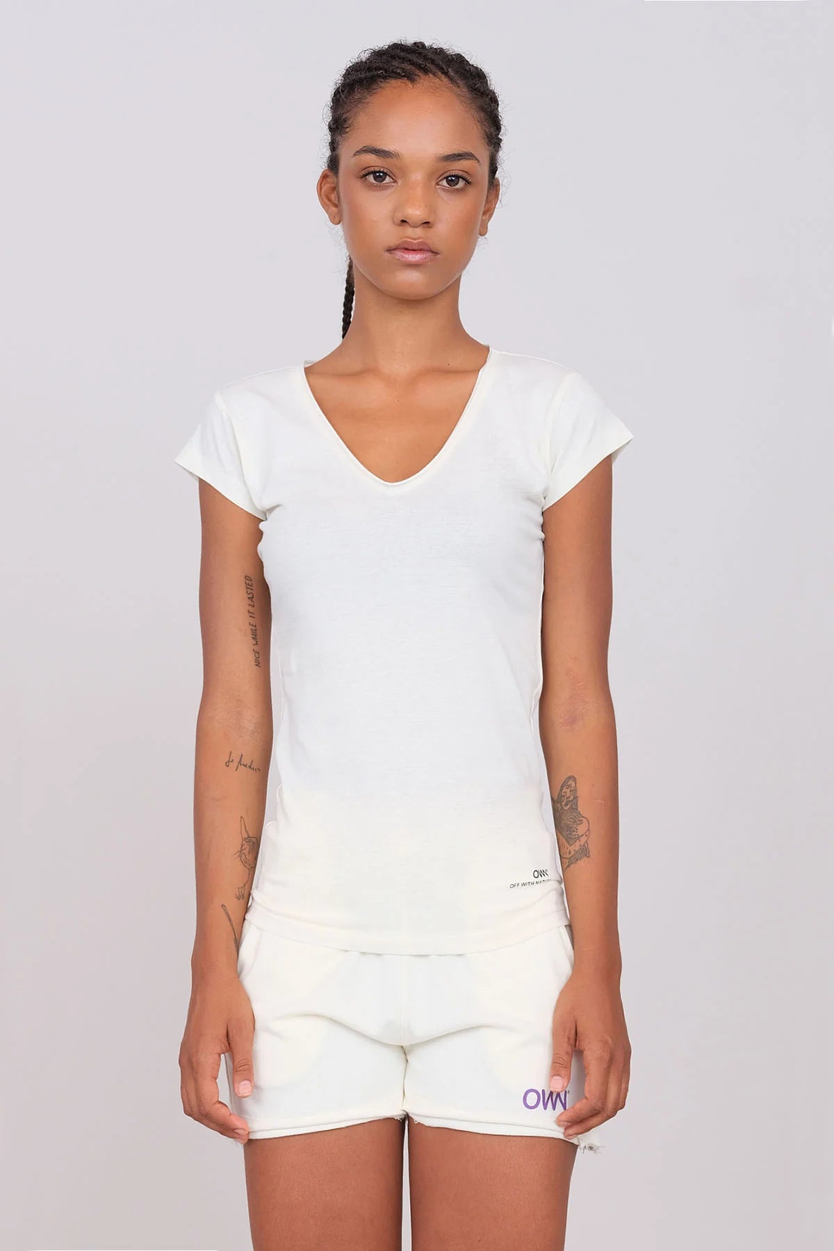 Women's Soft V-Neck T-Shirt Butter
