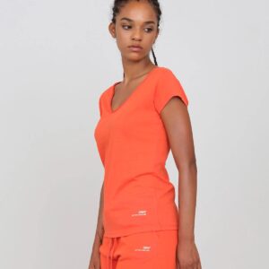 Women's Soft V-Neck T-Shirt Tomato