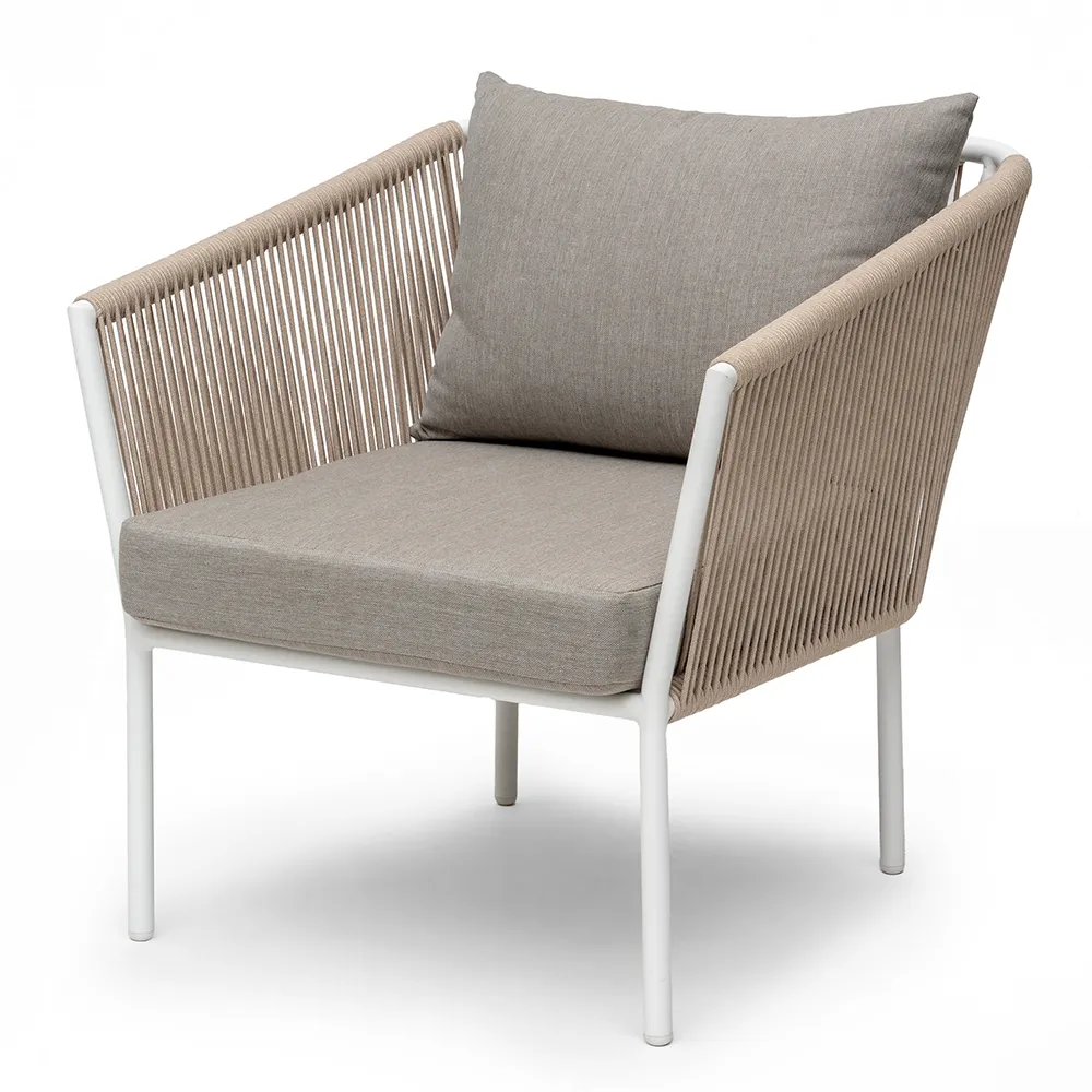 Hillerstorp, Lersund nojatuoli valkoinen/beige