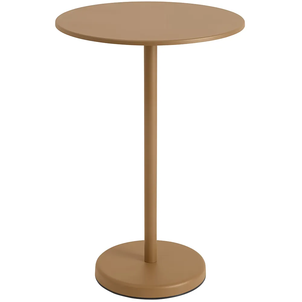 Muuto, Linear Steel Baaripöytä Ø70 cm Burnt Orange