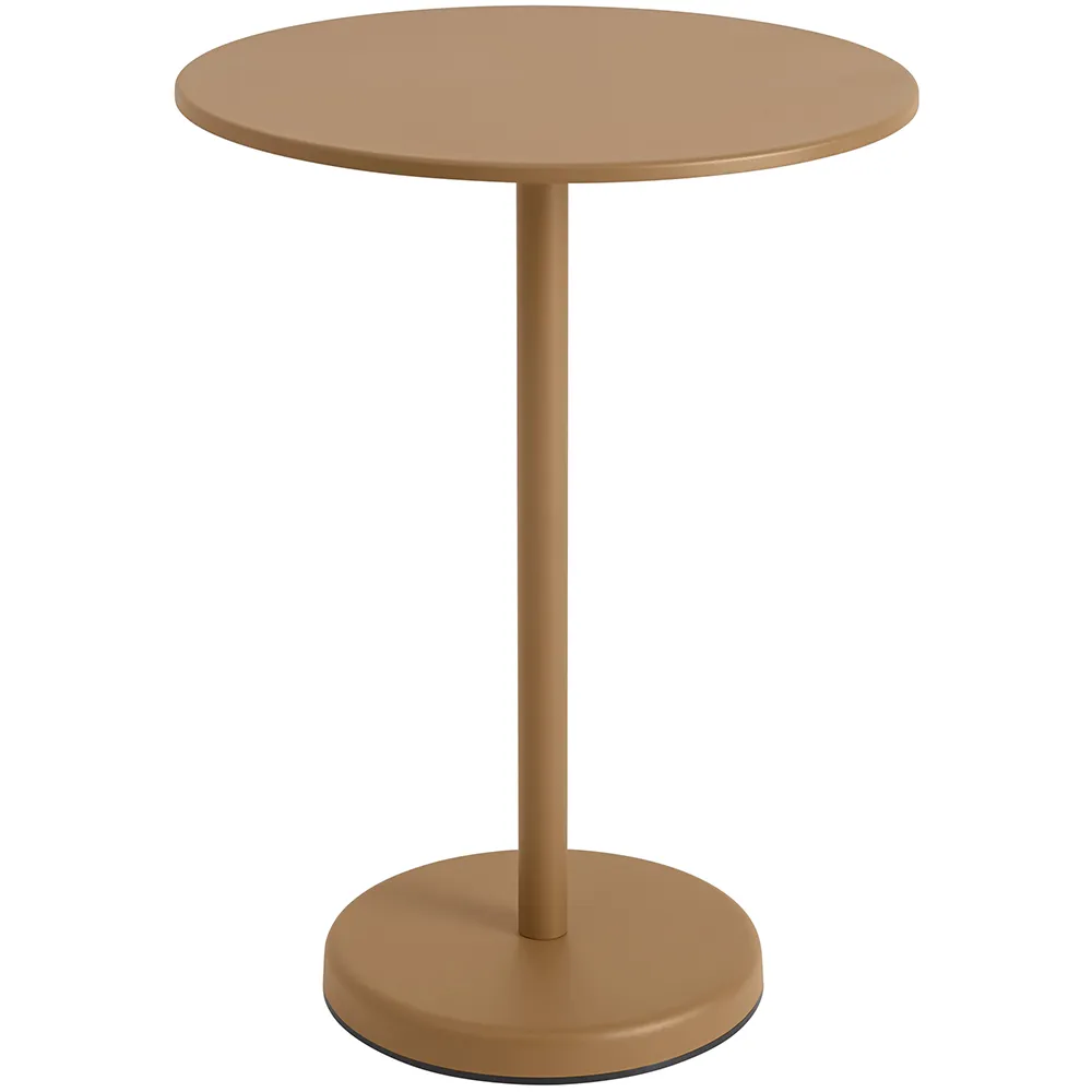 Muuto, Linear Steel Baaripöytä Ø70 h: 95 cm Burnt Orange