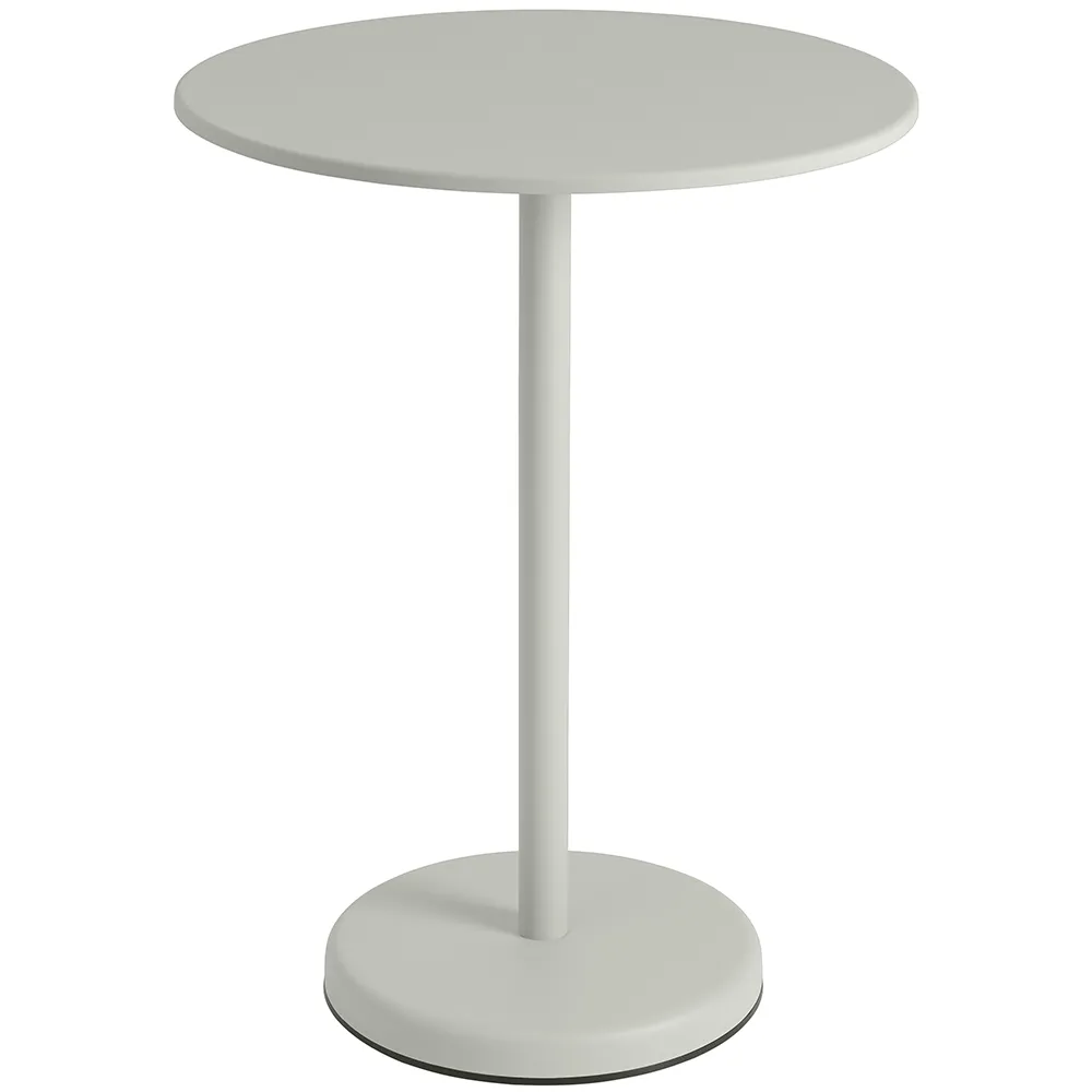 Muuto, Linear Steel Baaripöytä Ø70 h: 95 cm Grey