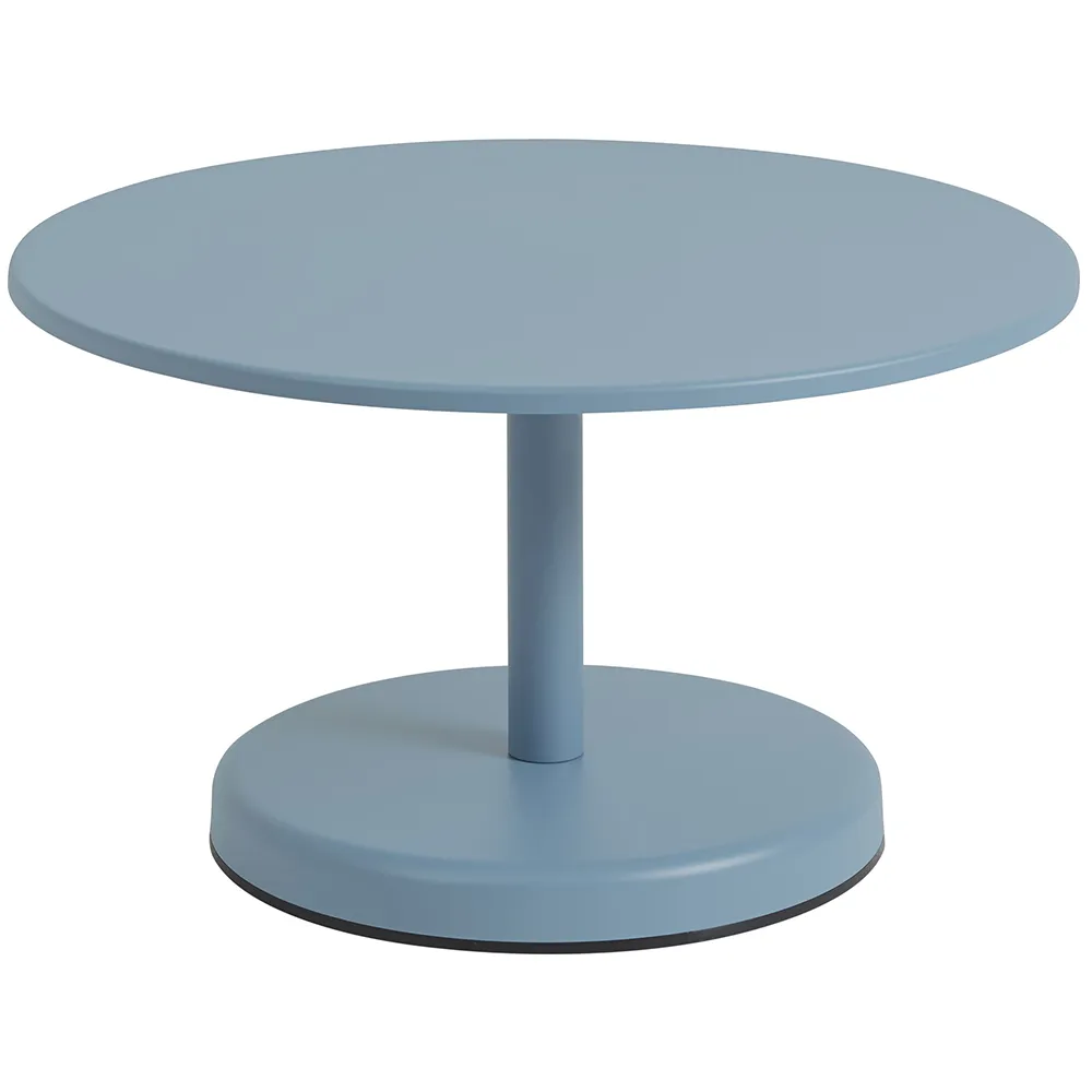 Muuto, Linear Steel Sohvapöytä Ø70 cm Pale Blue
