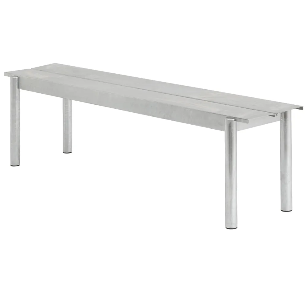 Muuto, Linear Steel Penkki 170x34 cm Warm Galvanized Steel