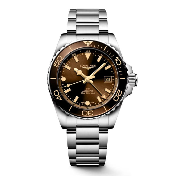 Longines HydroConquest GMT rannekello L37904666