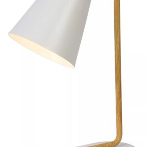 Lucide Cona pöytävalaisin 10x19x36 cm valkoinen
