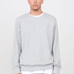 Long Sleeve Crewneck T-Shirt Grey