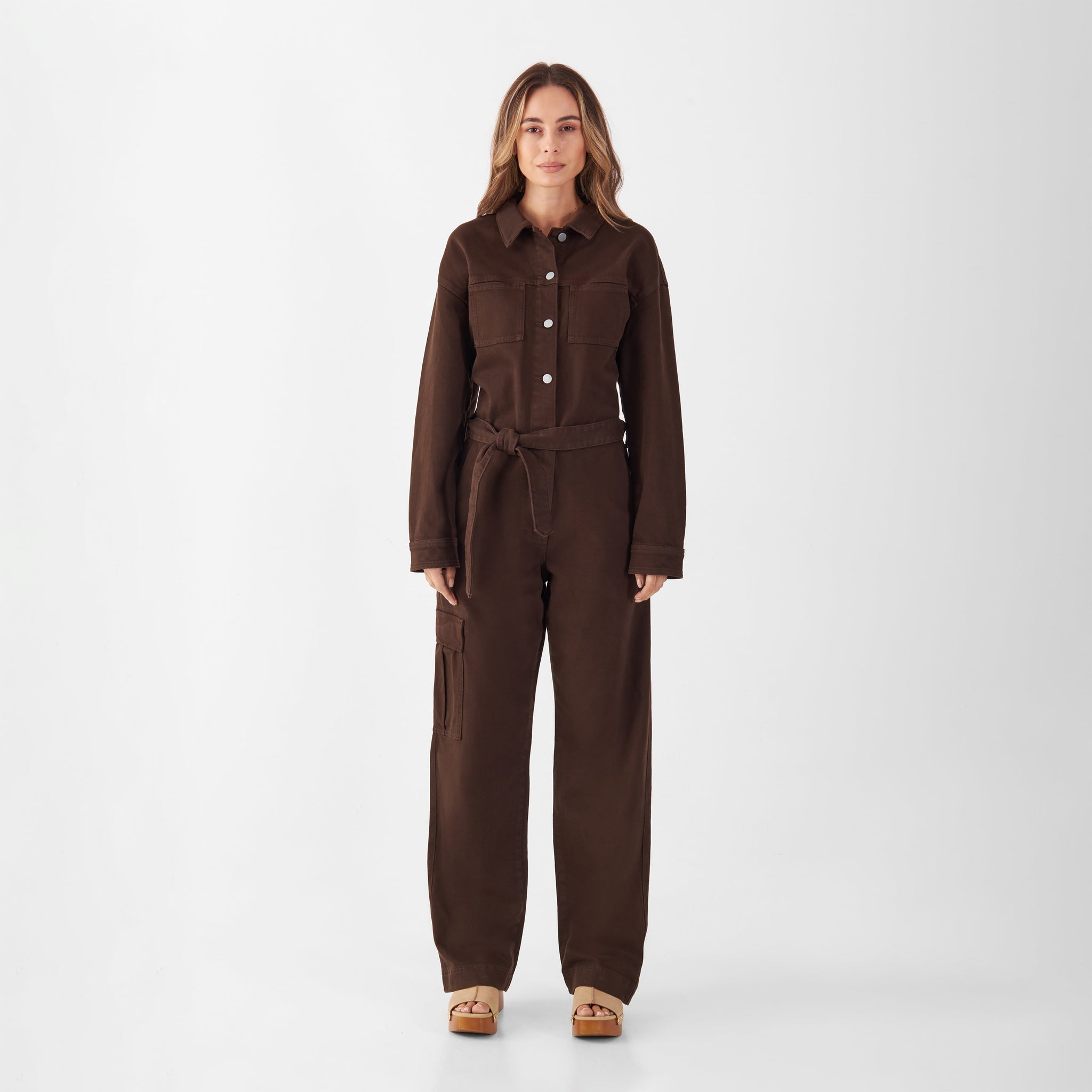 Moonwalker Overall Cargo Worker Dark Chocolate
