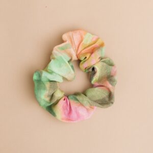 Scrunchie Linen Berry Sweet