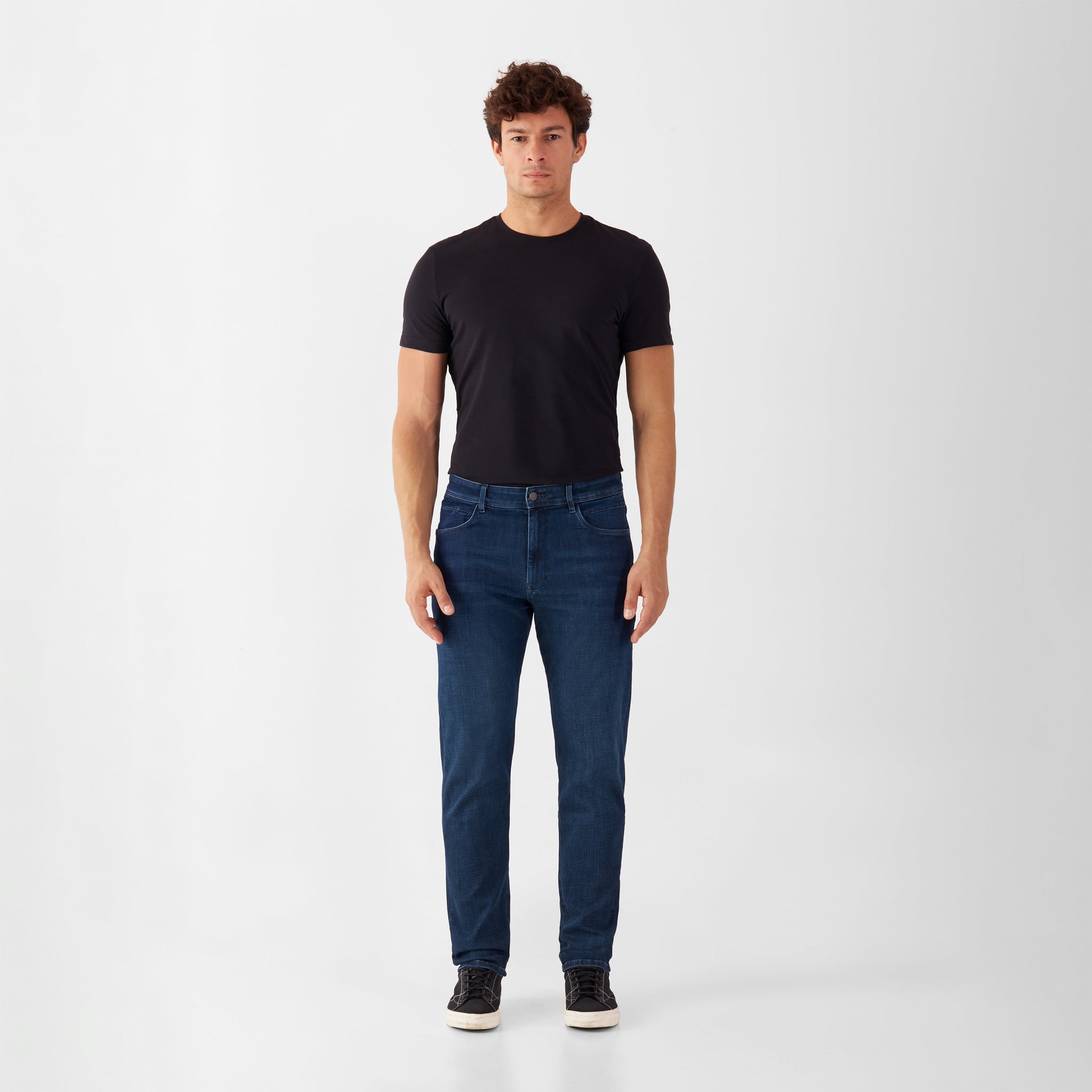 Morrow Slim Jeans Dark Blue
