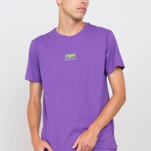 Logo Crewneck T-Shirt Violet