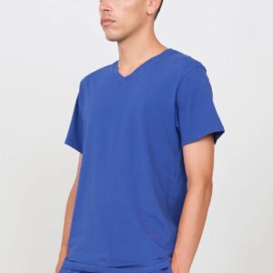 Men's V-Neck T-Shirt Royal Blue
