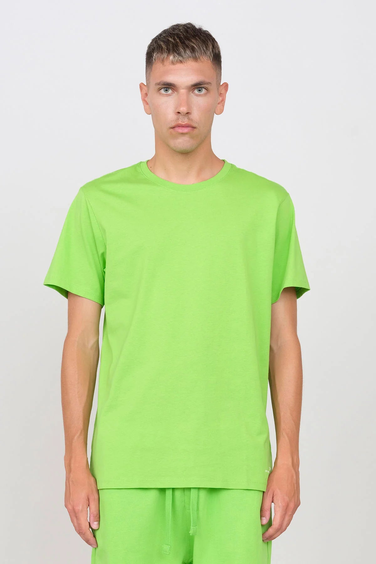 Men's Crewneck T-Shirt Apple Green