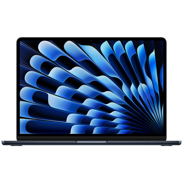 Apple MacBook Air 13", M3 (8C CPU / 10C GPU), 8 Gt, 512 Gt, 35 W, macOS -kannettava, Keskiyö (FIN/SWE)iyö
