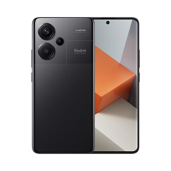 Xiaomi Redmi Note 13 Pro+ 256 Gt/8 Gt -Android-puhelin, Musta