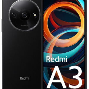 Xiaomi Redmi A3 64 Gt/3 Gt -Android-puhelin, Musta