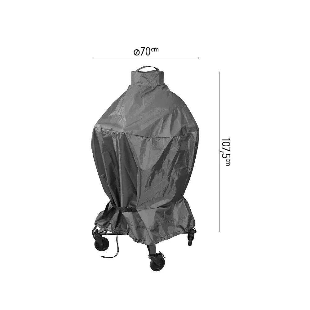 Platinum Sun & Shade, Kamado cover S/M Anthracite