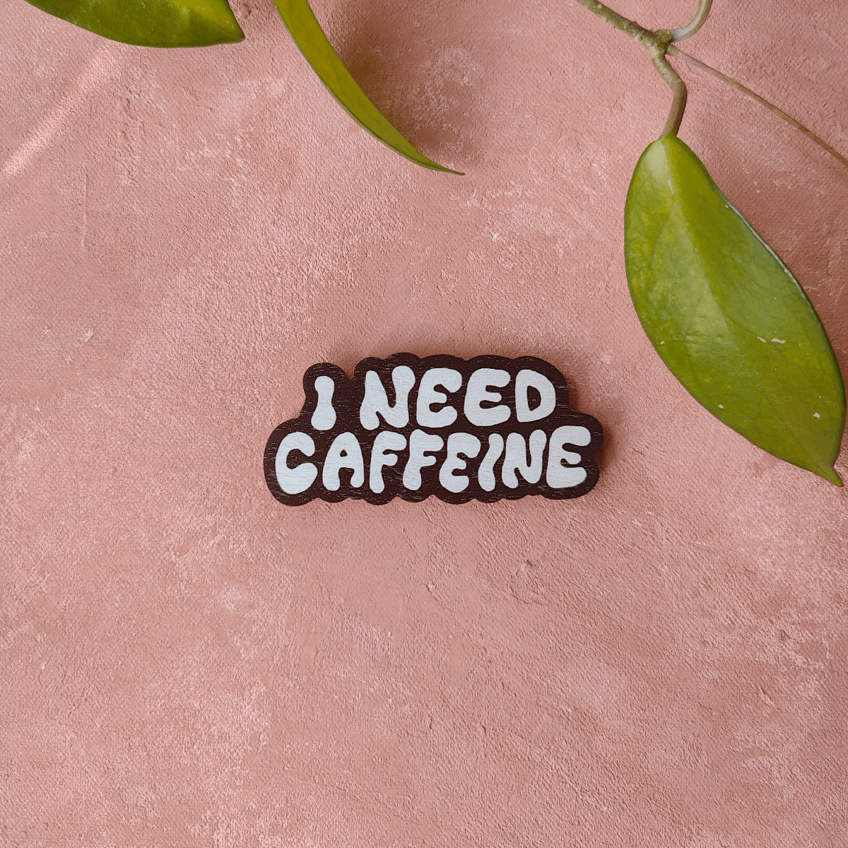 Pikku paperi I Need Caffeine magneetti