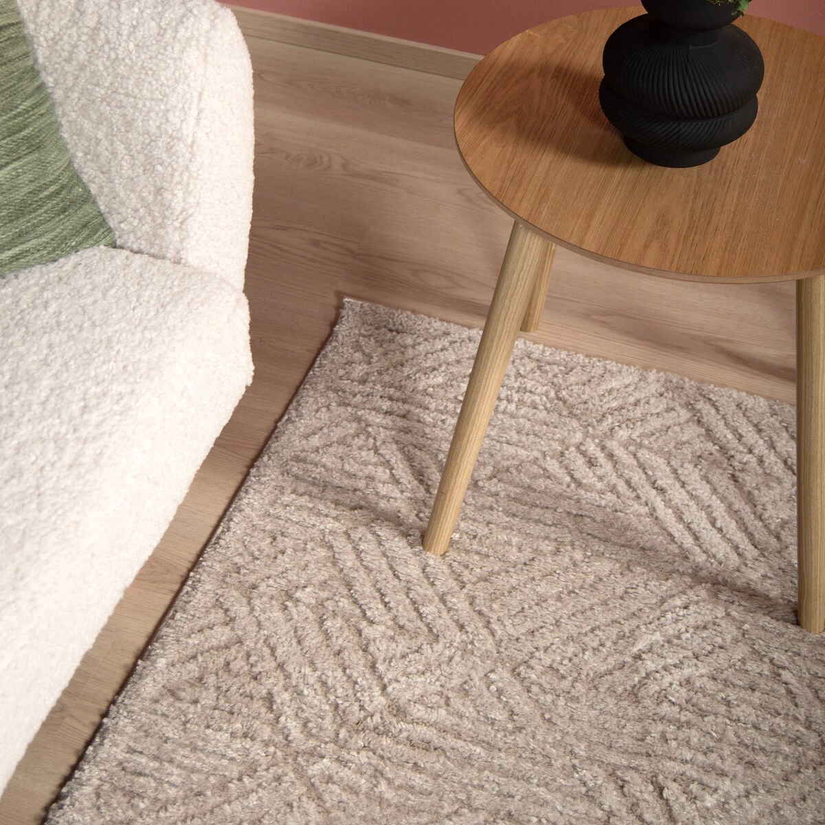 Modena nukkamatto 200x285 cm beige