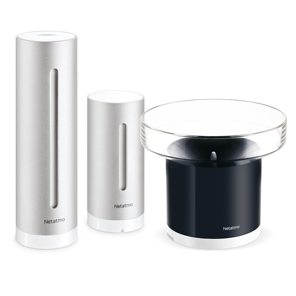 NETATMO Smart Home Weather Station + extra rain guage