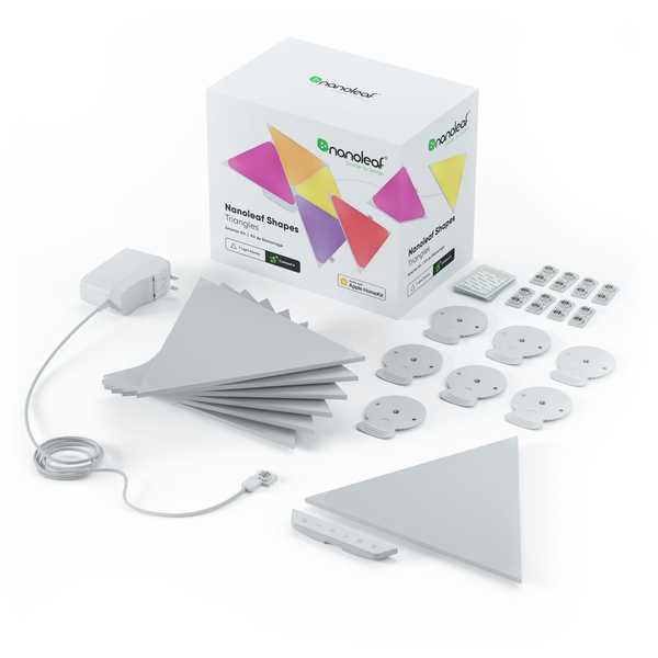 Nanoleaf Shapes - Triangles Starter Kit - 15 Panels (Launch: November 2020)