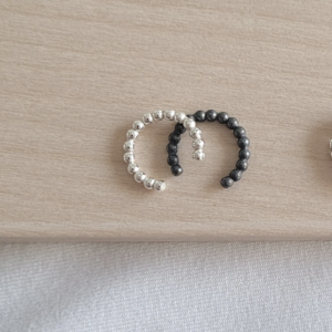 LiLa Bubbel cuff korvakoru, Hopea