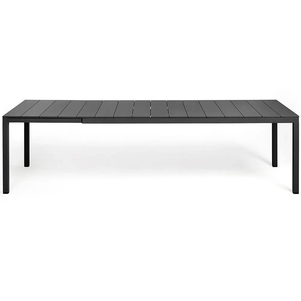 Nardi, Rio Alu Ruokapöytä 210/280x100 cm Anthracite