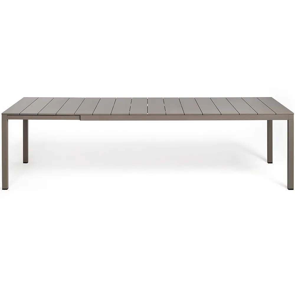 Nardi, Rio Alu Ruokapöytä 210/280x100 cm Tortora