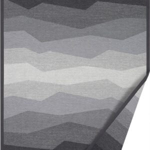 Narma Merise kaksipuolinen puuvillamatto 160x230 cm harmaa