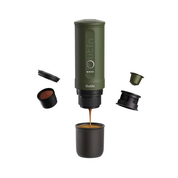 OutIn Nano Portable -espressokeitin, Vihreä