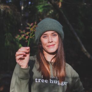 Mohair Beanie Moss Green